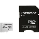 Transcend 64GB 300S UHS-I microSDXC Memory Card with SD Adapter (2-Pack)