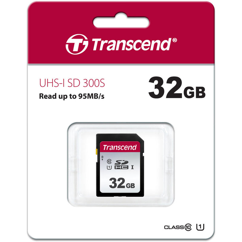 Transcend 32GB 300S UHS-I SDHC Memory Card