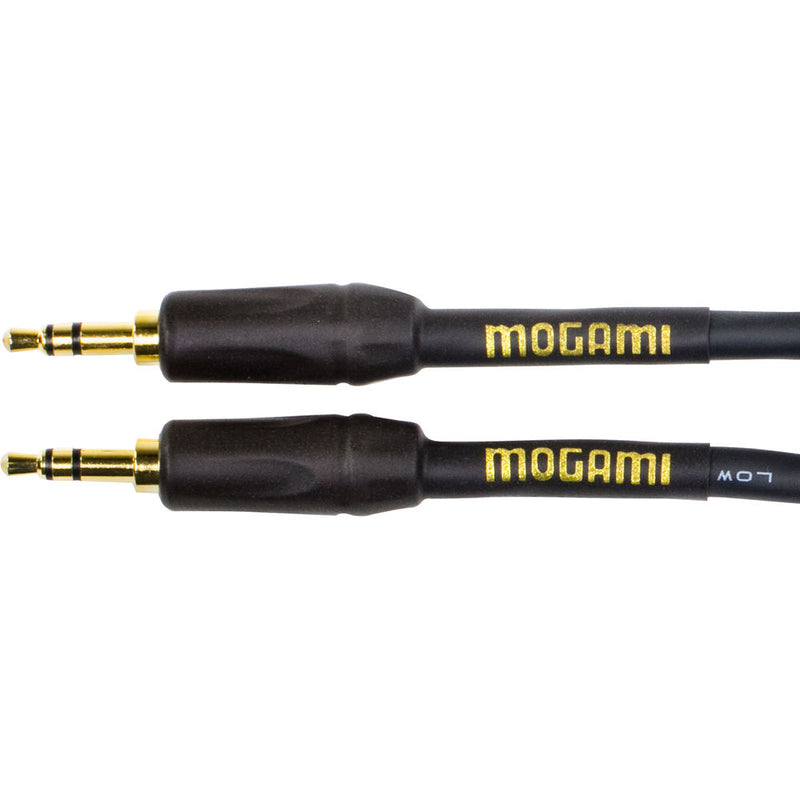 Mogami Gold 3.5mm TRS Male to 3.5mm TRS Male Stereo Audio Cable (3')