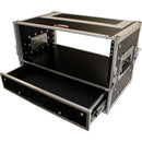 ProX 4 RU Rack Case with 2 RU Rack Drawer (6 RU)