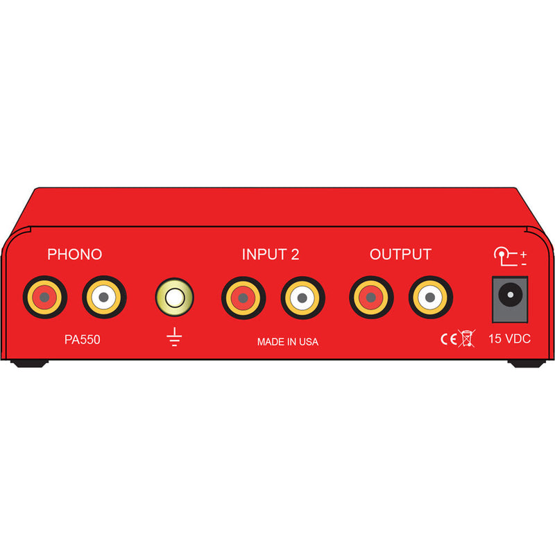 Bellari PA550 Preamplifier with RIAA Phono Preamp & Headphone Amp