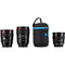 Tenba Soft Neoprene Lens Capsule&nbsp;with Extra Padding (Black, 5 x 3.5")
