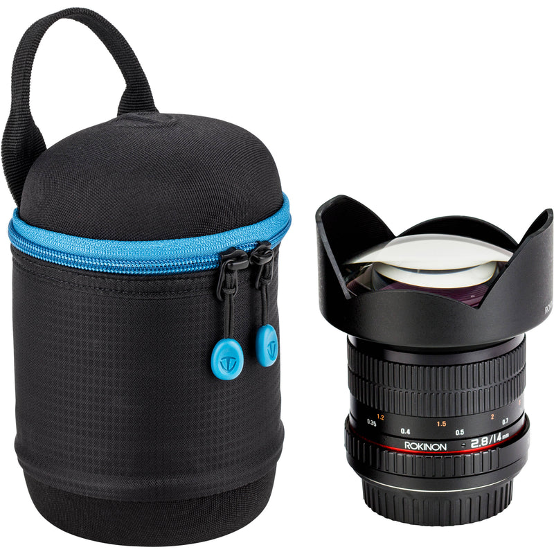 Tenba Soft Neoprene Lens Capsule&nbsp;with Extra Padding (Black, 5 x 3.5")