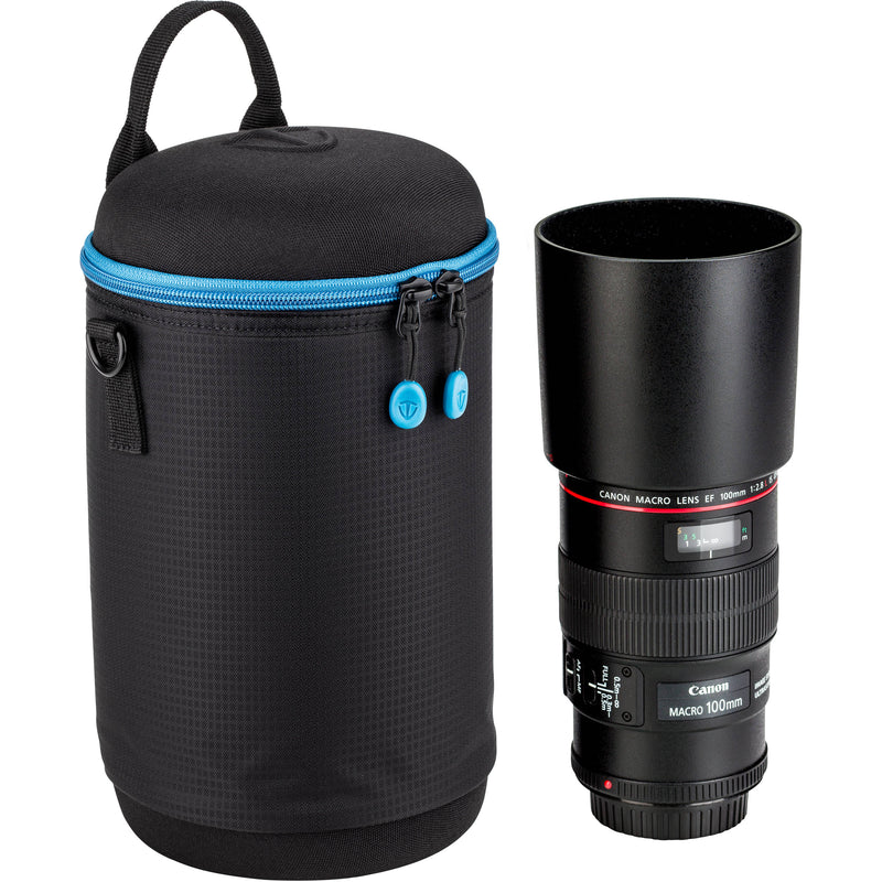 Tenba Soft Neoprene Lens Capsule&nbsp;with Extra Padding (Black, 9 x 4.8")
