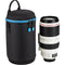 Tenba Soft Neoprene Lens Capsule&nbsp;with Extra Padding (Black, 9 x 4.8")