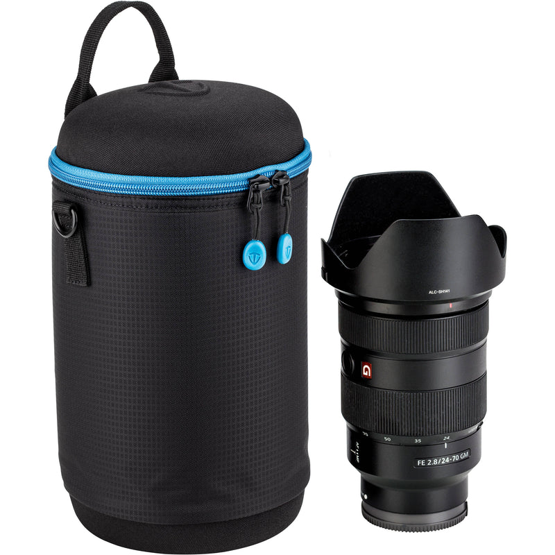 Tenba Soft Neoprene Lens Capsule&nbsp;with Extra Padding (Black, 9 x 4.8")