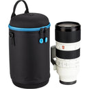 Tenba Soft Neoprene Lens Capsule&nbsp;with Extra Padding (Black, 9 x 4.8")