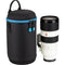 Tenba Soft Neoprene Lens Capsule&nbsp;with Extra Padding (Black, 9 x 4.8")