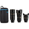 Tenba Soft Neoprene Lens Capsule&nbsp;with Extra Padding (Black, 9 x 4.8")