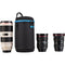 Tenba Soft Neoprene Lens Capsule&nbsp;with Extra Padding (Black, 9 x 4.8")