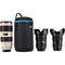 Tenba Soft Neoprene Lens Capsule&nbsp;with Extra Padding (Black, 9 x 4.8")
