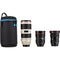 Tenba Soft Neoprene Lens Capsule&nbsp;with Extra Padding (Black, 9 x 4.8")