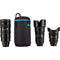 Tenba Soft Neoprene Lens Capsule&nbsp;with Extra Padding (Black, 9 x 4.8")
