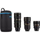 Tenba Soft Neoprene Lens Capsule&nbsp;with Extra Padding (Black, 9 x 4.8")