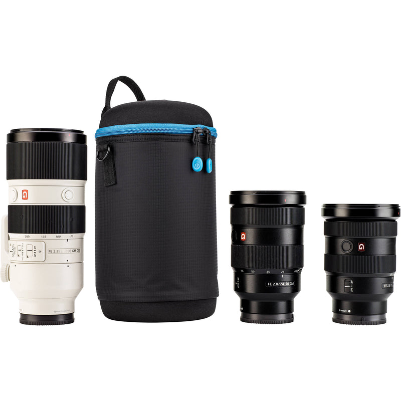 Tenba Soft Neoprene Lens Capsule&nbsp;with Extra Padding (Black, 9 x 4.8")