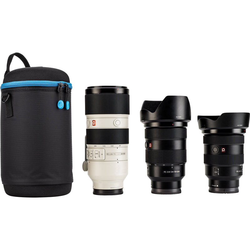 Tenba Soft Neoprene Lens Capsule&nbsp;with Extra Padding (Black, 9 x 4.8")