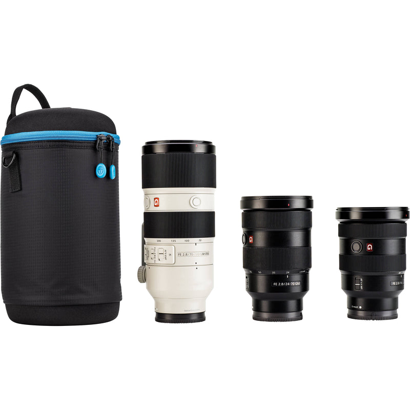 Tenba Soft Neoprene Lens Capsule&nbsp;with Extra Padding (Black, 9 x 4.8")