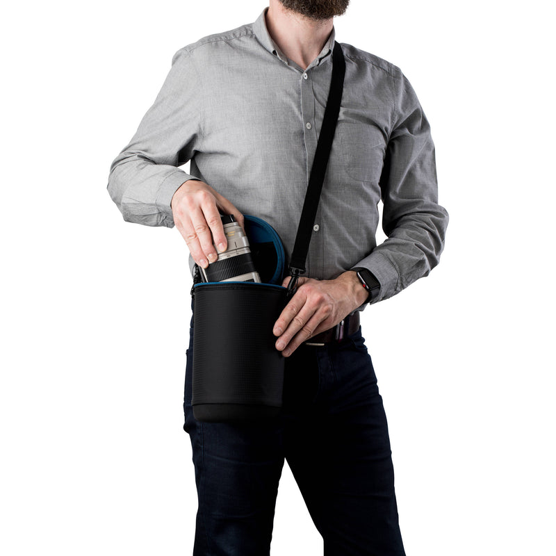 Tenba Soft Neoprene Lens Capsule&nbsp;with Extra Padding (Black, 9 x 4.8")