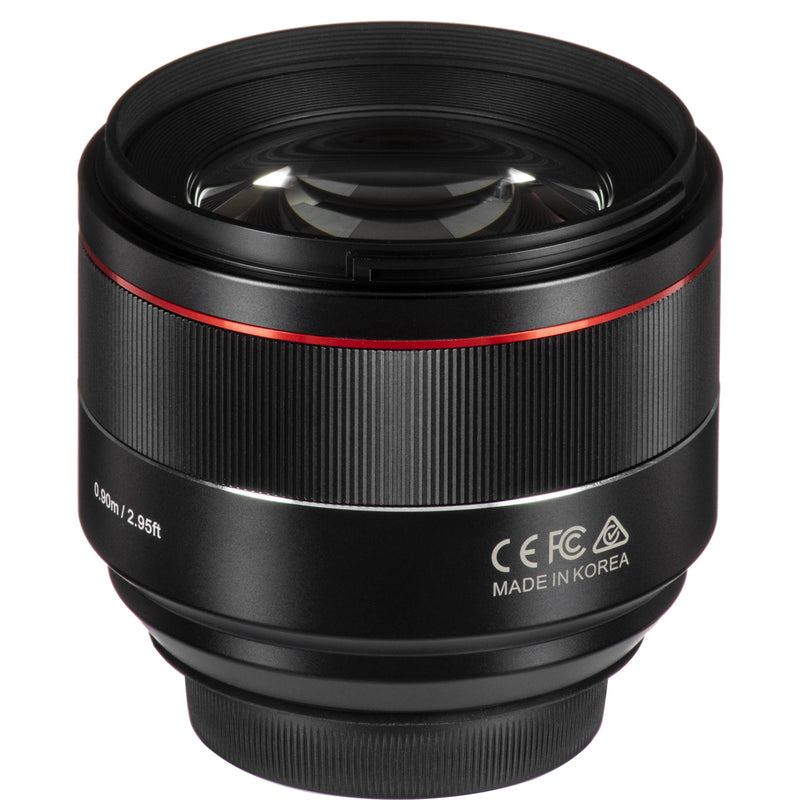 Samyang AF 85mm f/1.4 EF Lens for Canon EF