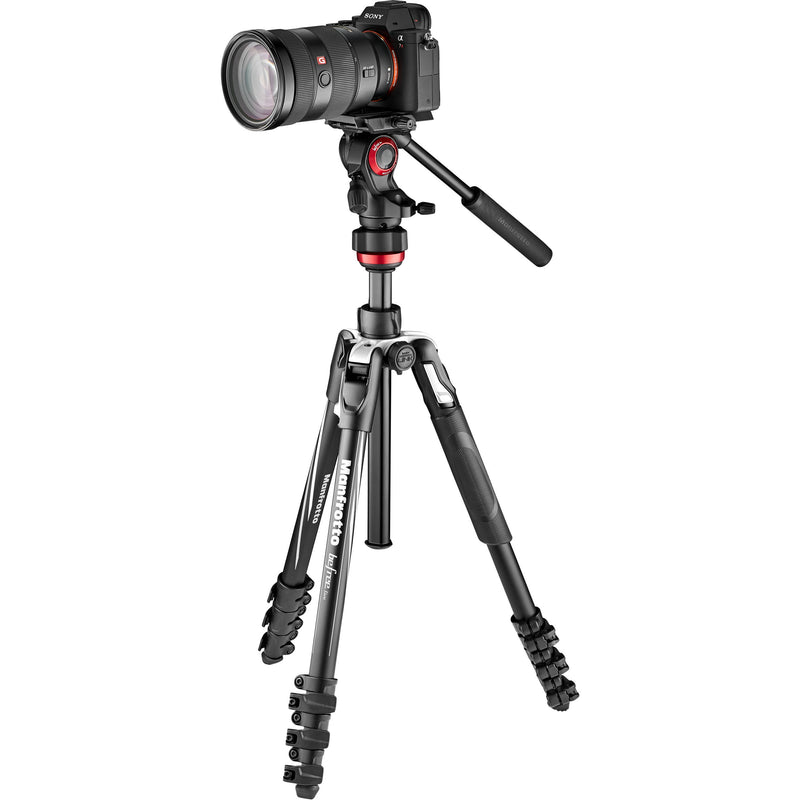 Manfrotto Befree Live Aluminum Lever-Lock Tripod Kit with Case