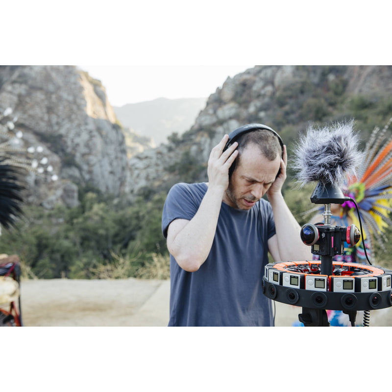 Zoom H3-VR Handy Audio Recorder with Built-In Ambisonics Mic Array