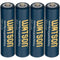 Watson AAA NiMH Rechargeable Batteries (950mAh, 1.2V, 4-Pack)