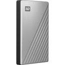 WD 2TB My Passport Ultra USB 3.0 Type-C External Hard Drive for Mac (Silver)