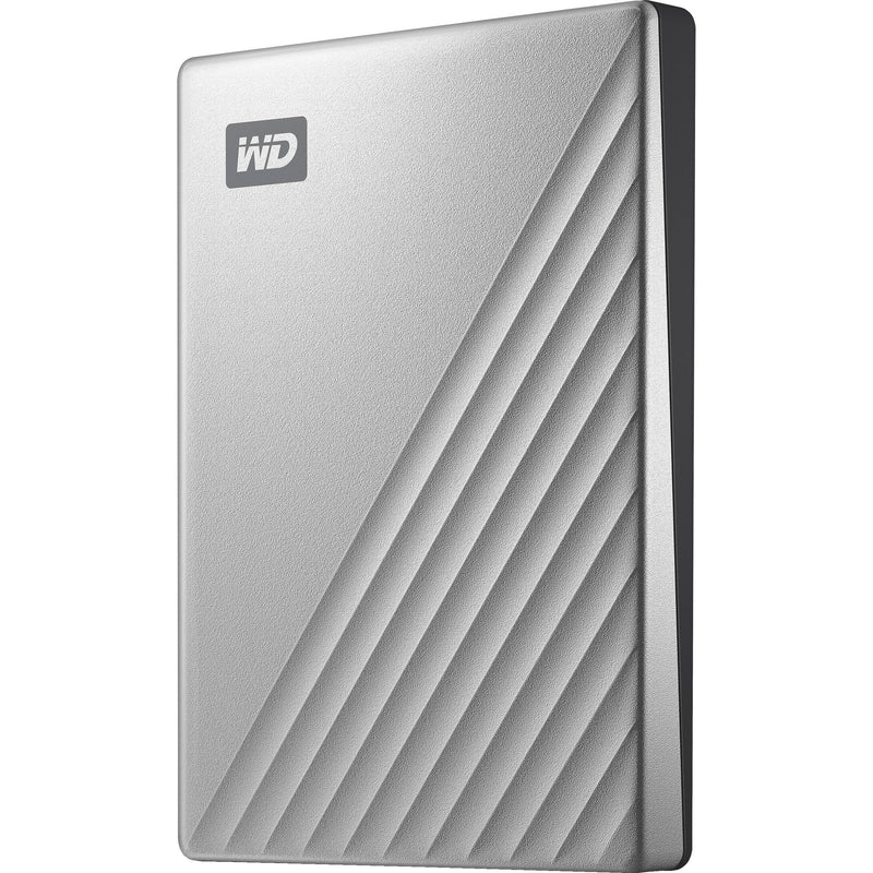 WD 2TB My Passport Ultra USB 3.0 Type-C External Hard Drive for Mac (Silver)