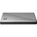 WD 1TB My Passport Ultra USB 3.0 Type-C External Hard Drive (Silver)