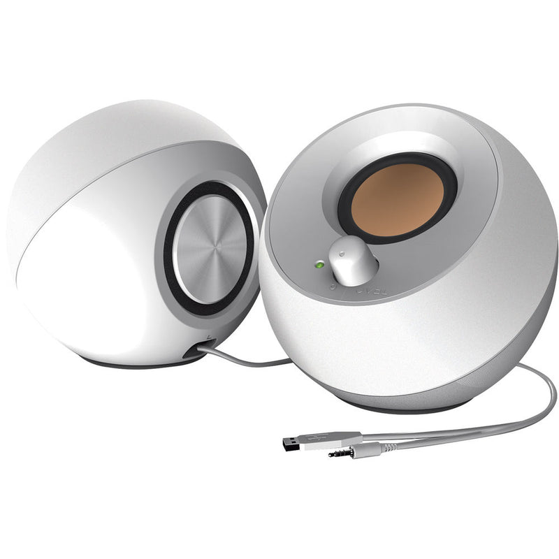 Creative Labs Pebble 2.0 Speakers USB (White/Pair)