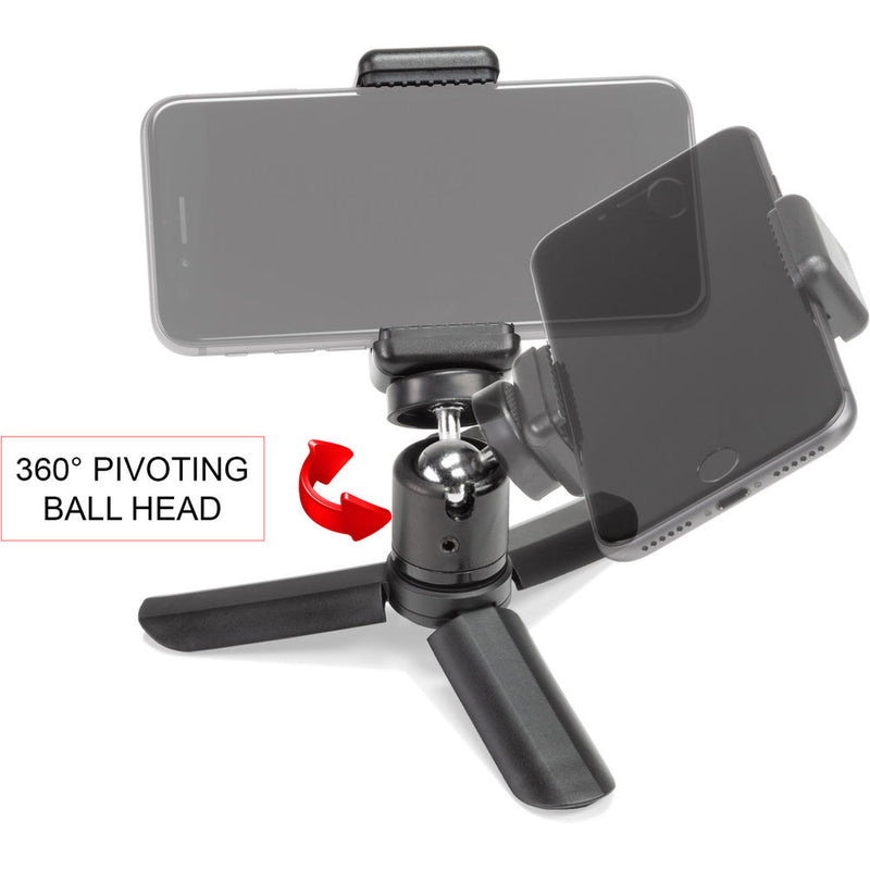 SHAPE Smartphone Tripod And Selfie Grip With Ball Head