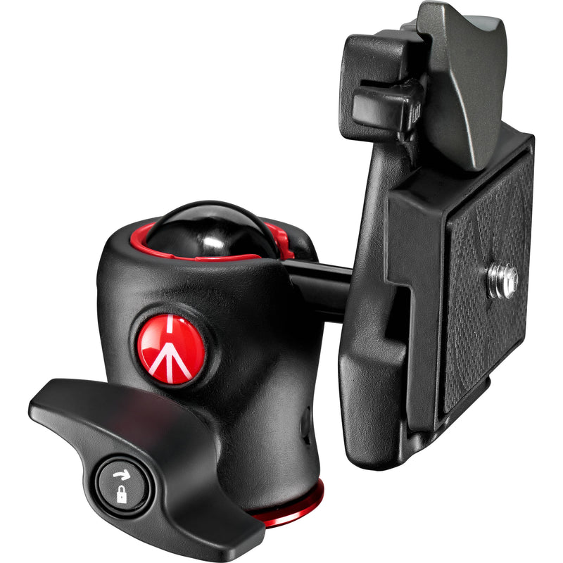 Manfrotto MT190CXPRO4 Carbon Fiber Tripod with 490 Center Ball Head and Accessories Kit