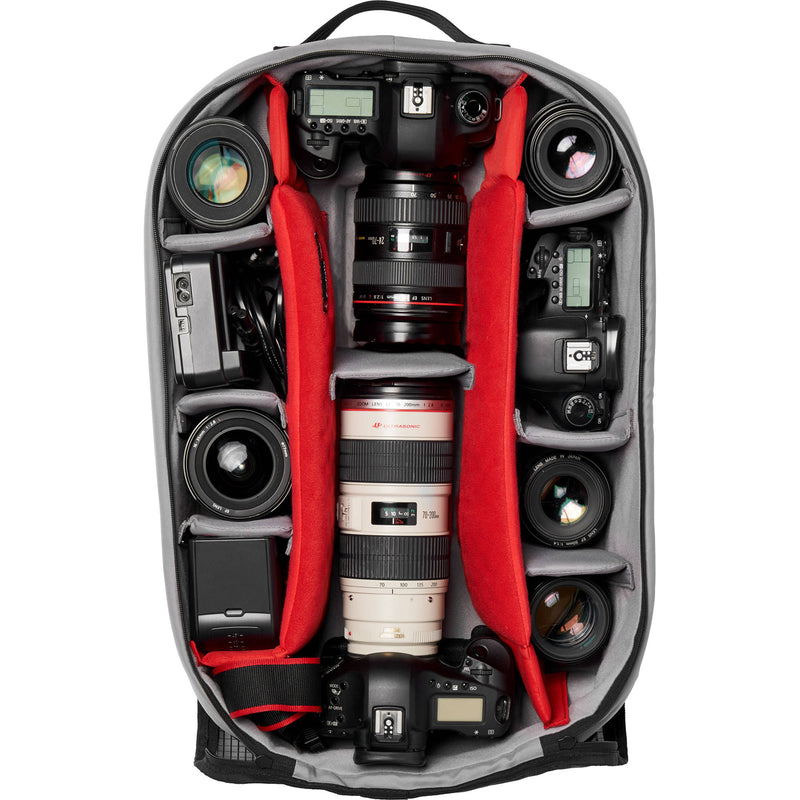Manfrotto Pro Light Reloader Spin-55 Carry-On Camera Roller Bag (Black)