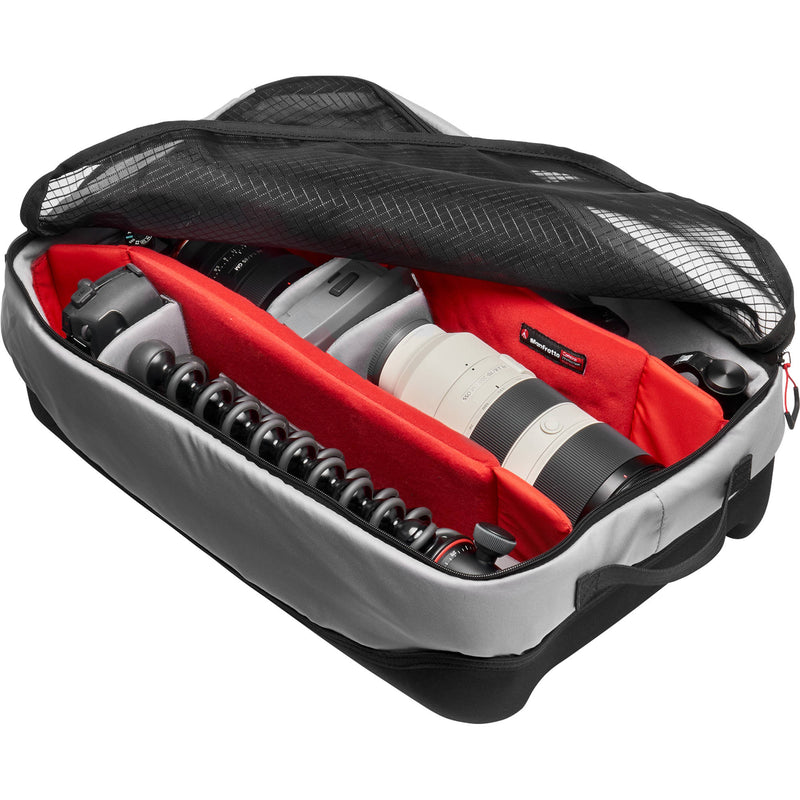 Manfrotto Pro Light Reloader Spin-55 Carry-On Camera Roller Bag (Black)