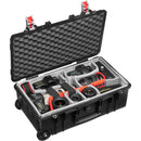 Manfrotto ProLight Reloader Tough-55 LowLid Carry-On Camera Rollerbag (Black)