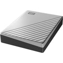 WD 4TB My Passport Ultra USB 3.0 Type-C External Hard Drive (Silver)
