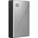 WD 4TB My Passport Ultra USB 3.0 Type-C External Hard Drive for Mac (Silver)