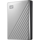 WD 4TB My Passport Ultra USB 3.0 Type-C External Hard Drive for Mac (Silver)