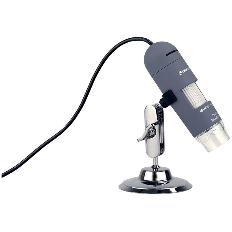 Celestron 44302-C Deluxe Handheld Digital Microscope (Gray)