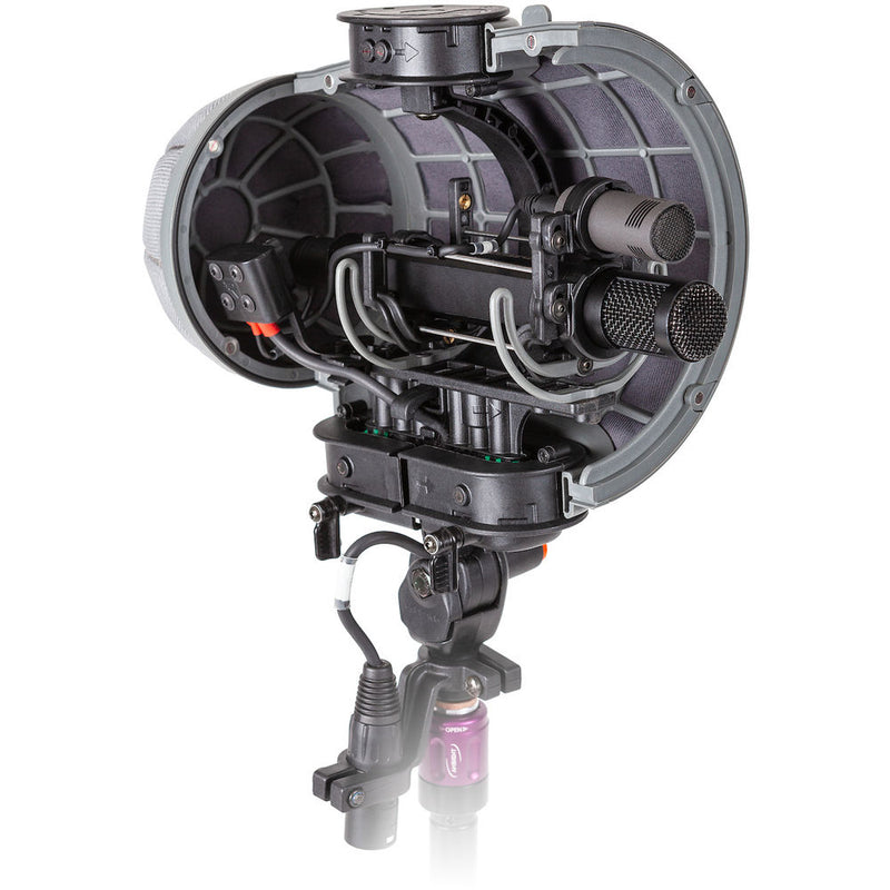 Rycote Stereo Cyclone MS Kit 16 Windshield System for Sennheiser MKH 8040/8050 and MKH 30