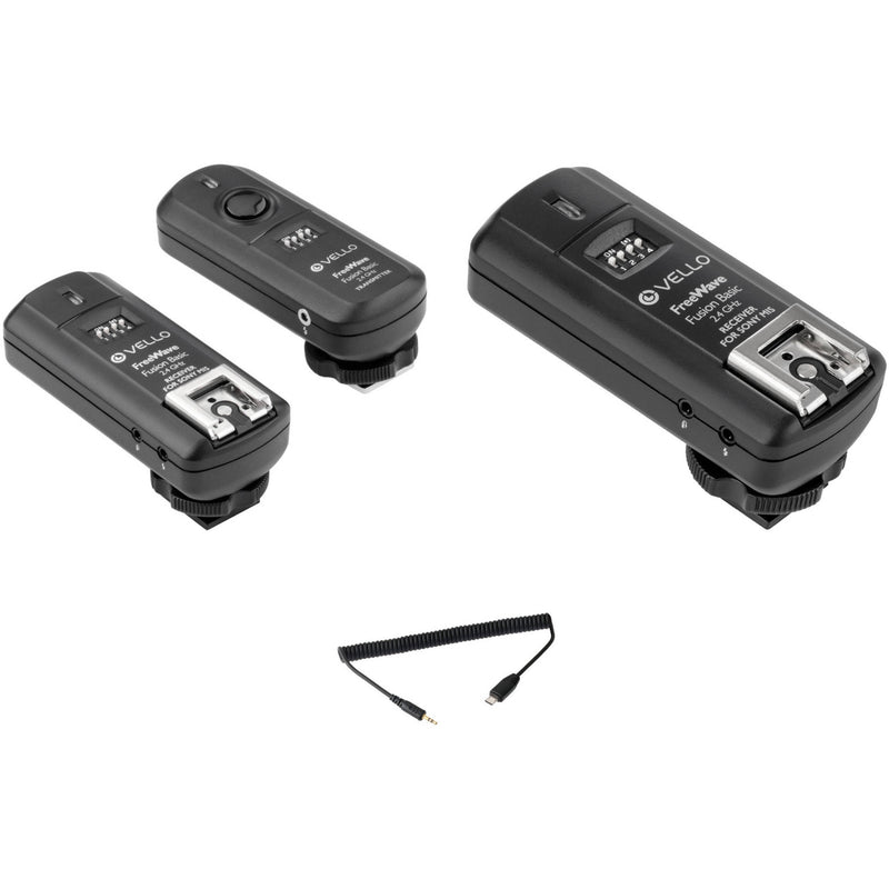 Vello FreeWave Fusion Basic 2-Receiver Wireless Trigger Kit for Sony