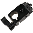 CAMVATE 15mm Single Rod Clamp with 1/4"-20 Screw Mount Adapter (Black Lever)