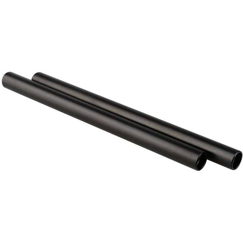 CAMVATE 15mm Rod Pair (Black, 11.8")