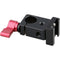 CAMVATE 15mm Rod Clamp with Cold Shoe Base (Red Lever)