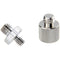 CAMVATE 1/4"-20 (F) to 3/8"-16 (M) and 1/4"-20 (M) to 3/8"-16 (M) Screw Adapter Set