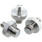 CAMVATE 1/4"-20 Male to 3/8"-16 Male Screw Adapter (3-Pack)