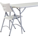Oklahoma Sound Folding Banquet Table (Speckled Gray)