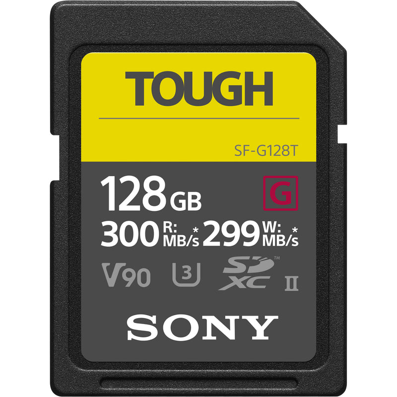 Sony 128GB SF-M Tough Series UHS-II SDXC Memory Card