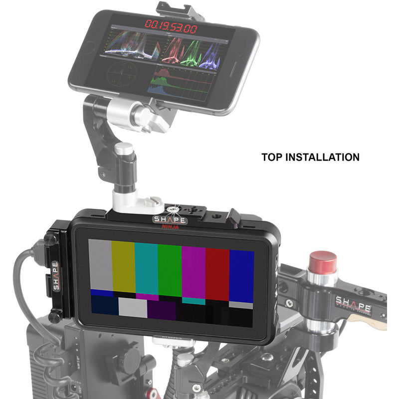 SHAPE Top Plate for Atomos 5'' Ninja V Recording Monitor