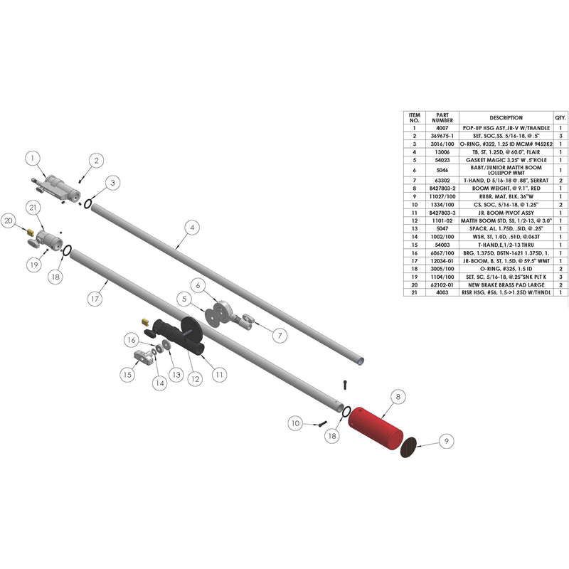 Matthews Junior Boom (5.6-10')